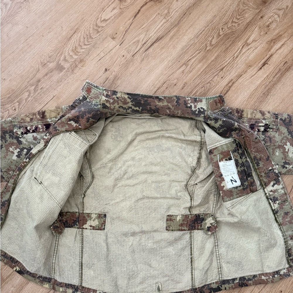 Italian Army Surplus Ripstop Shirt - Picture 3 of 4